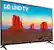 Angle. LG - 60" Class - LED - UK6090 Series - 2160p - Smart - 4K UHD TV with HDR - Black.