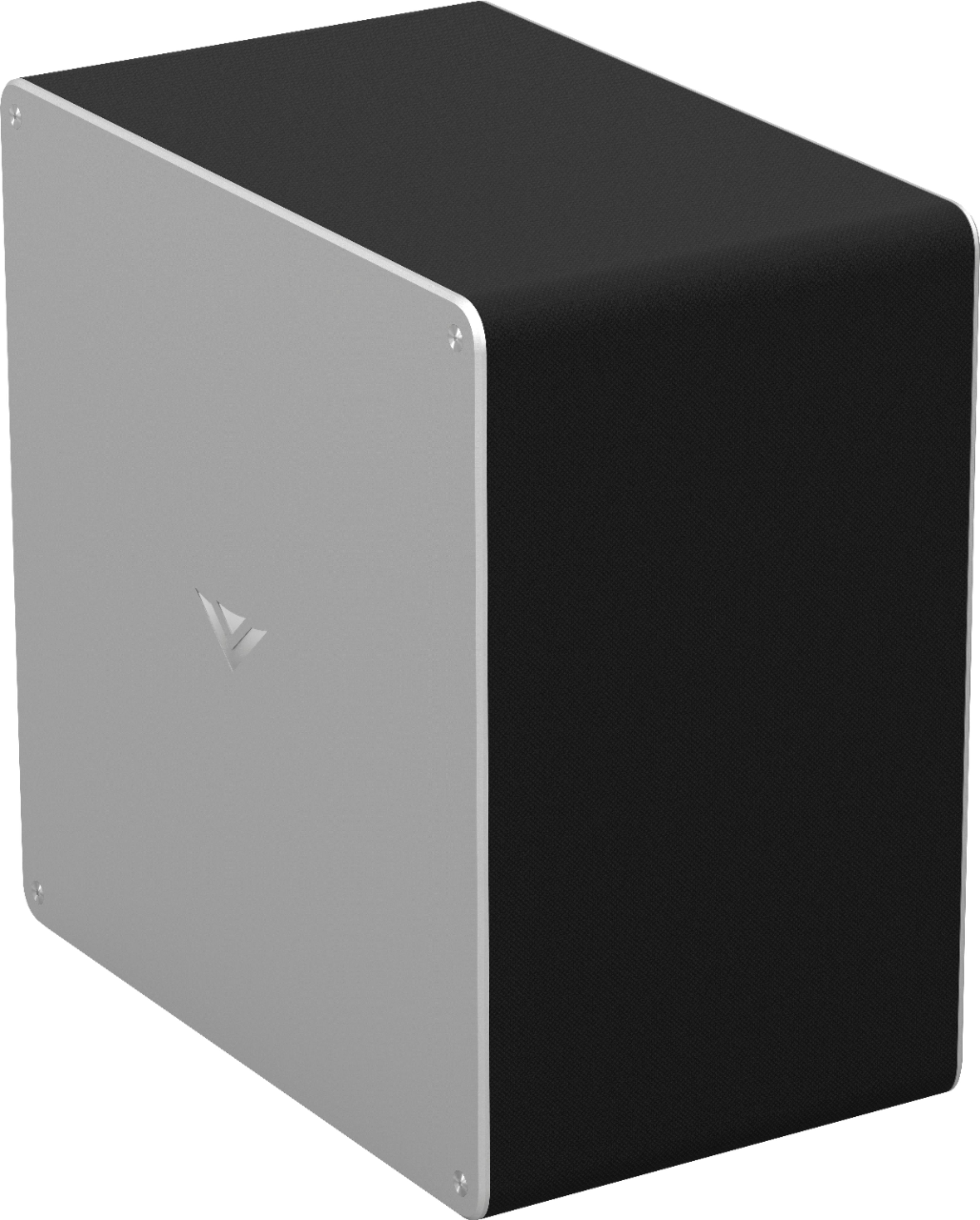 Left View: VIZIO - 5.1.2-Channel Soundbar with Wireless Subwoofer and Dolby Atmos - Black