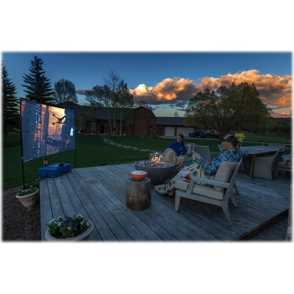 Alt View 18. Mr. Drive In - Outdoor Home Theater Projector - Black.