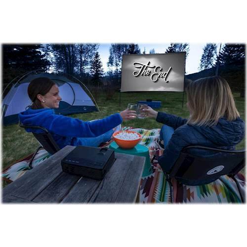Alt View 20. Mr. Drive In - Outdoor Home Theater Projector - Black.