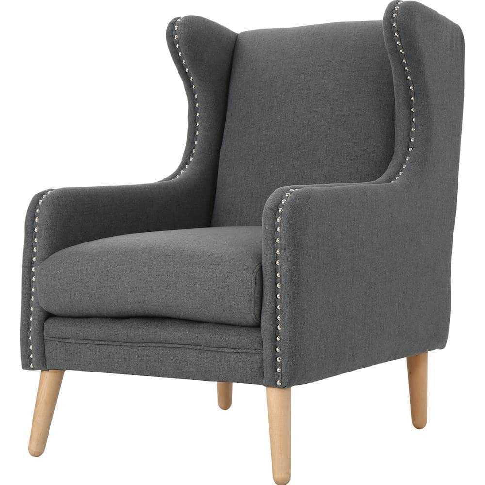 Left View: Noble House - Bloomsburg Club Chair - Charcoal