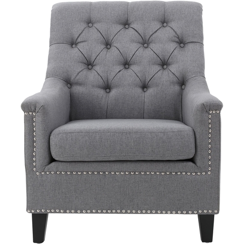 Noble House - Everett Club Chair - Gray