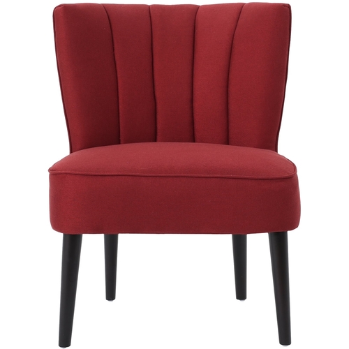 Noble House - Hardeman Accent Chair - Deep Red