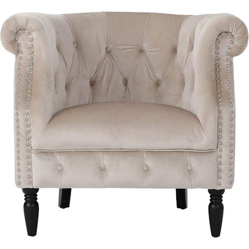 Noble House - Tacoma Club Chair - Champagne