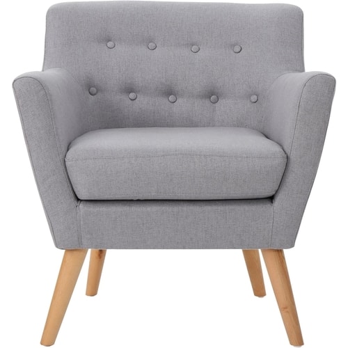 Noble House - Scottsboro Club Chair - Light Gray