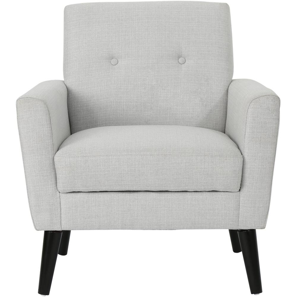 Front. Noble House - Bethel Club Chair - Light Gray.