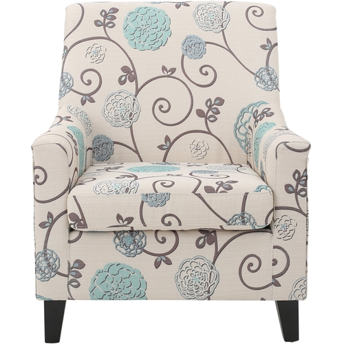 Noble House - Rhinelander Club Chair - Blue Floral