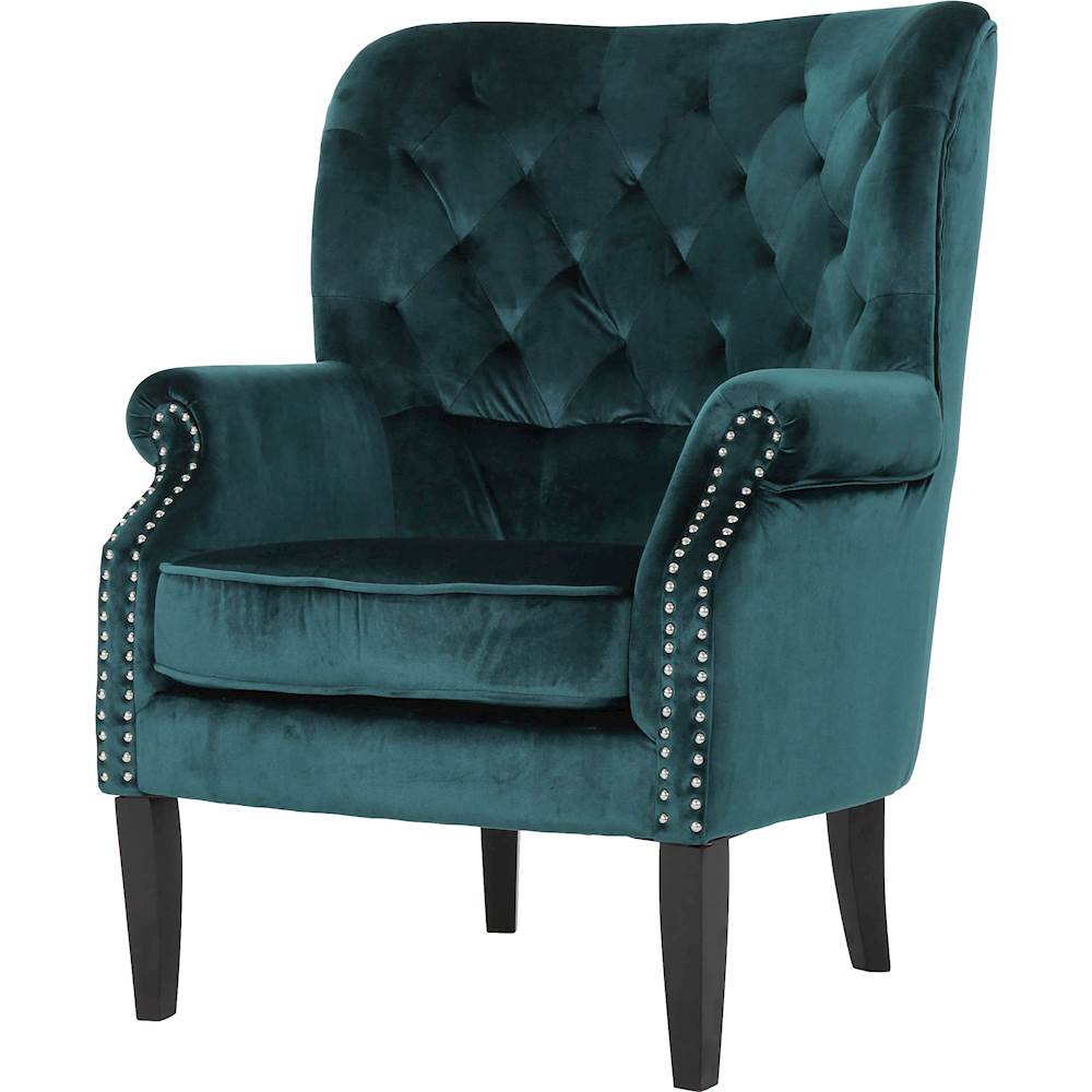 Left View: Noble House - Wimberley Club Chair - Teal