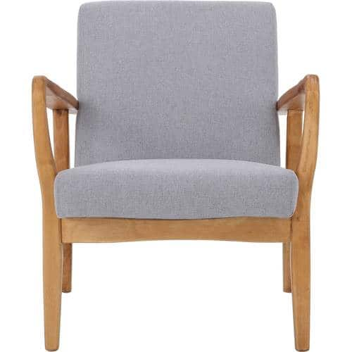 Noble House - Shelton Club Chair - Light Gray