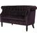 Left. Noble House - Victoria New Velvet Loveseat - Blackberry.