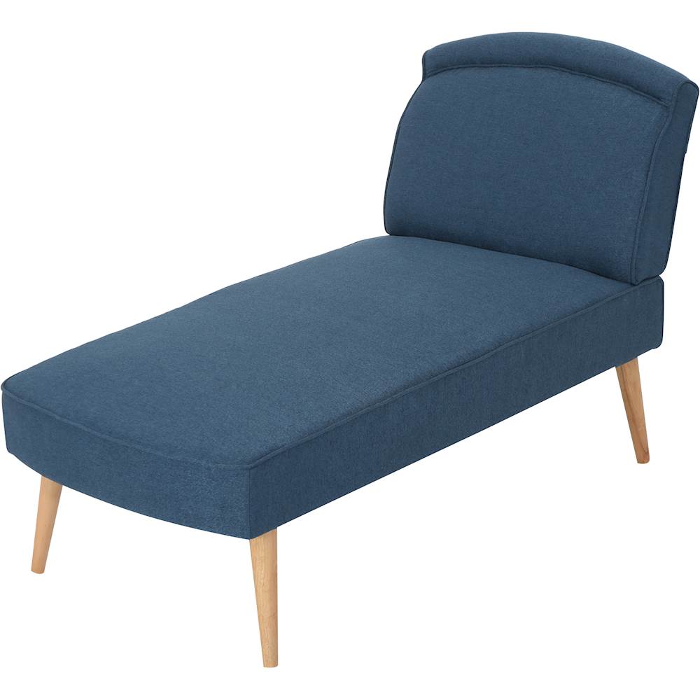 Left View: Noble House - Bethel Club Chair - Blue