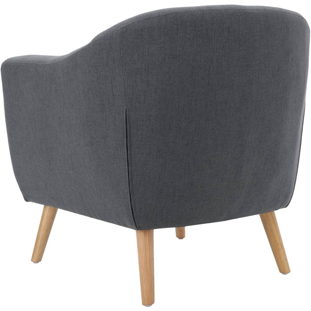 Best Buy Noble House Bakersfield Club Chair Charcoal 299771