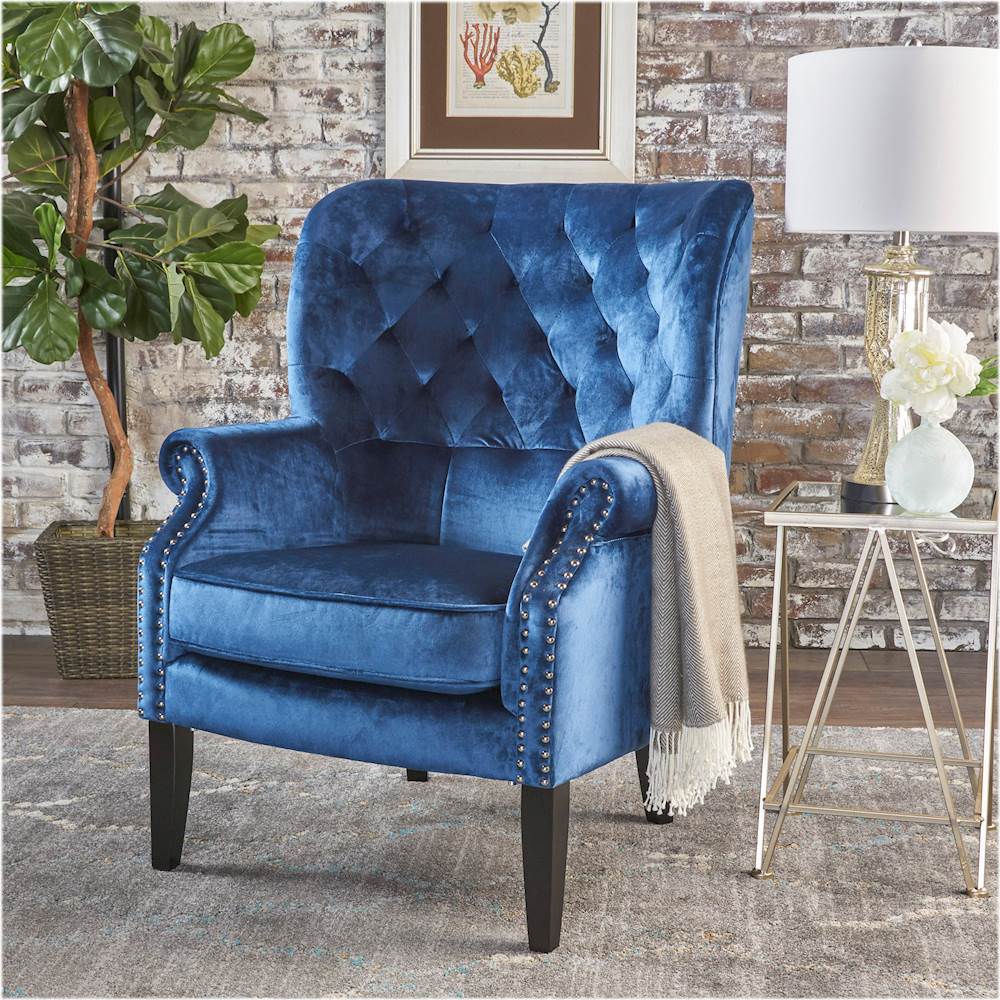 Best Buy: Noble House Wimberley Club Chair Cobalt 301261