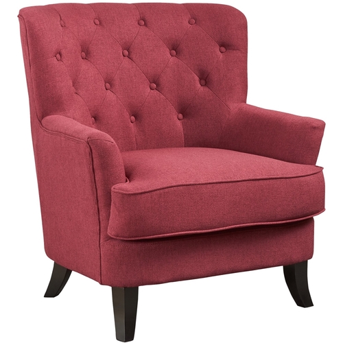 Noble House - Randolph Club Chair - Deep Red
