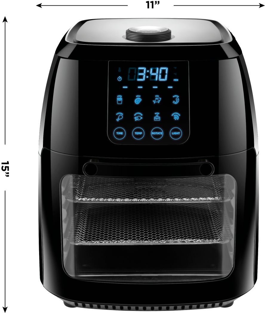 Best Buy: Chefman Multifunctional 10L Digital Air Fryer+ Black