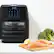 Alt View 16. Chefman - 6L Digital Air Fryer, Dehydrator, Rotisserie Combo - Black.