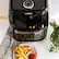 Alt View 19. Chefman - 6L Digital Air Fryer, Dehydrator, Rotisserie Combo - Black.