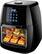 Left. Chefman - 6L Digital Air Fryer, Dehydrator, Rotisserie Combo - Black.