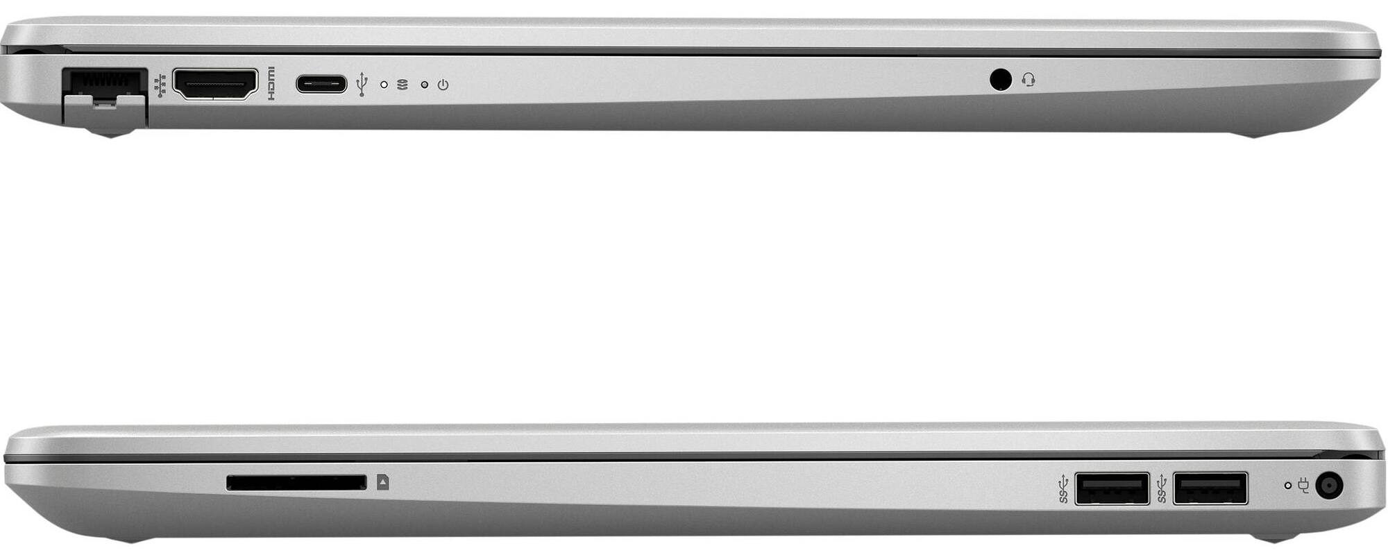 Alt View 4. HP - 250 G9 Laptop 15.6 FHD Display (i5-1235U, 8GB, 256GB SSD, Intel Iris Xe, WiFi 6, HD Webcam, Win 11 Pro) - Dark Ash Silver.