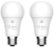 Alt View Zoom 11. C by GE - A19 Bluetooth Smart LED Bulb with Google Assistant/Alexa/HomeKit (2-Pack) - Adjustable White.