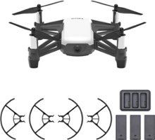 Ryze Tech - Tello Boost Combo Quadcopter - White And Black - Front_Zoom