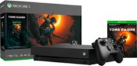 Front Zoom. Microsoft - Xbox One X 1TB Shadow of the Tomb Raider Bundle with 4K Ultra HD Blu-ray - Black.