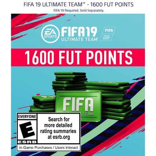 FIFA 19 Ultimate Team 1,600 Points - PlayStation 4 [Digital]-Front_Standard 