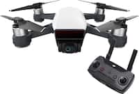 Dji spark alpine white with deals remote control