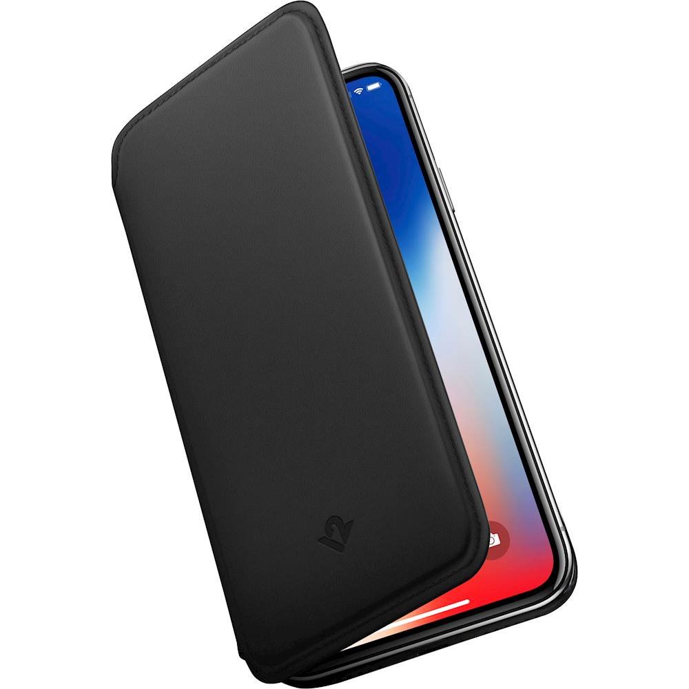 surfacepad case for apple iphone x and xs - classic black