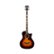 Front Zoom. D'Angelico - Premier 4-String Full-Size Grand Auditorium Bass Guitar - Vintage Sunburst.