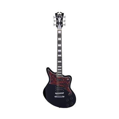 D'Angelico - Premier 6-String Full-Size Electric Guitar - Black