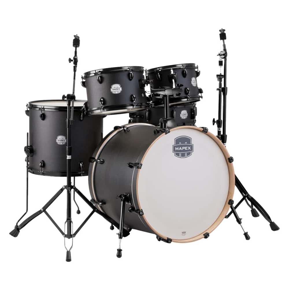 Best Buy Mapex 5 Piece Drum Set Deep Black Black Hardware DRSST5295FBIZ best-buy-mapex-5-piece-drum-set-deep-black-black-hardware-drsst5295fbiz
