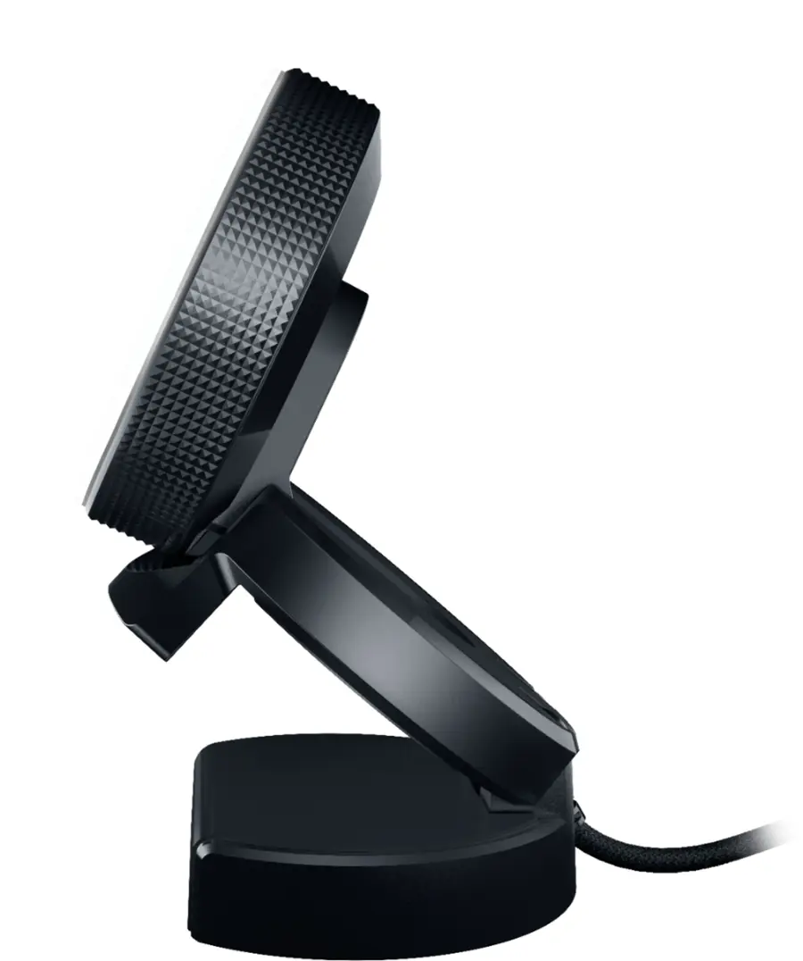 Alt View 14. Razer - Kiyo 1920 x 1080 Webcam with Adjustable Ring Light - Black.