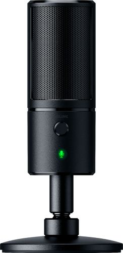 Razer Seiren X Streaming Microphone - Built-In Shock Mount - Black