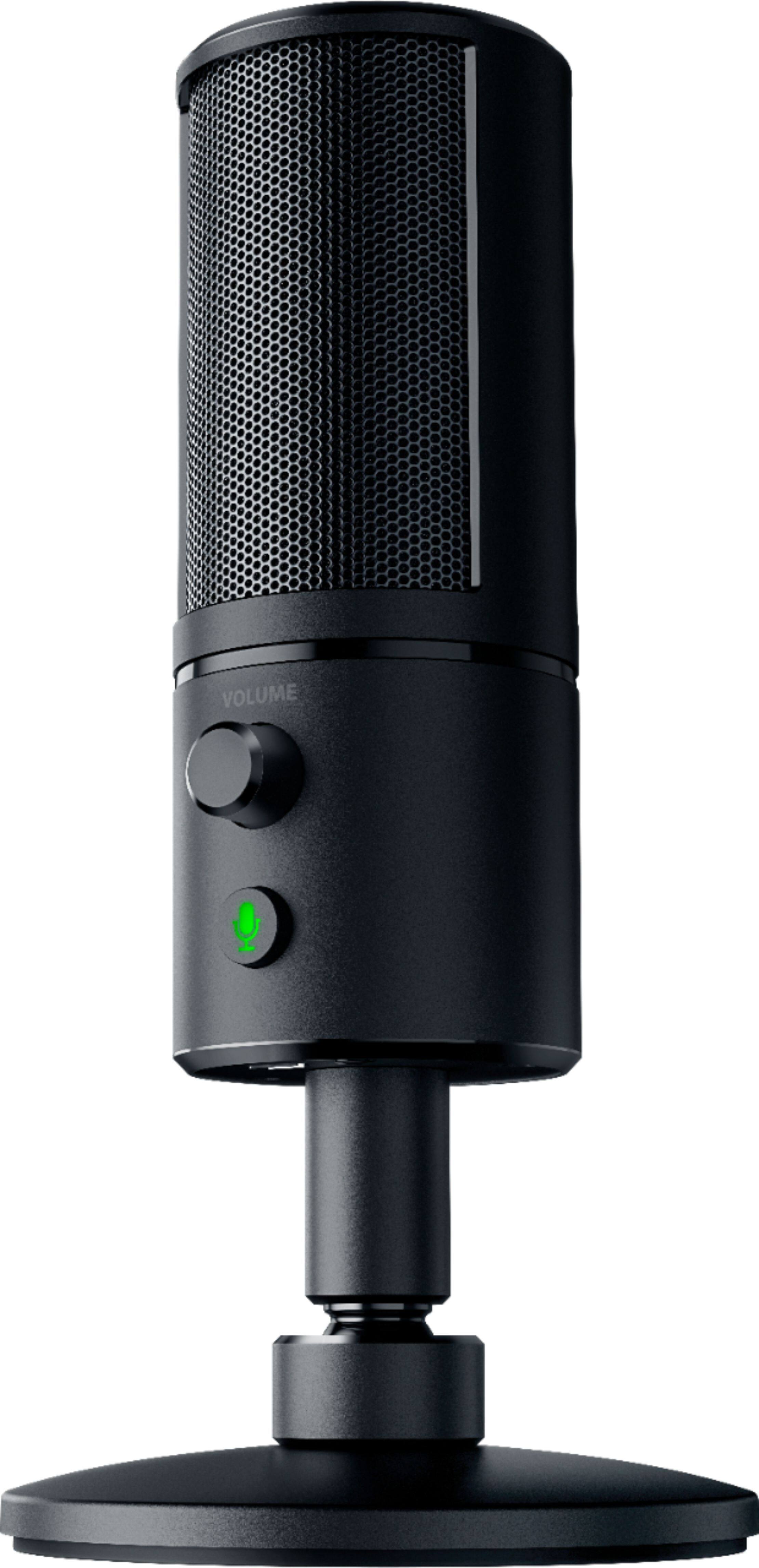 Alt View 12. Razer - Seirēn X USB Super Cardioid Condenser Microphone - Black.
