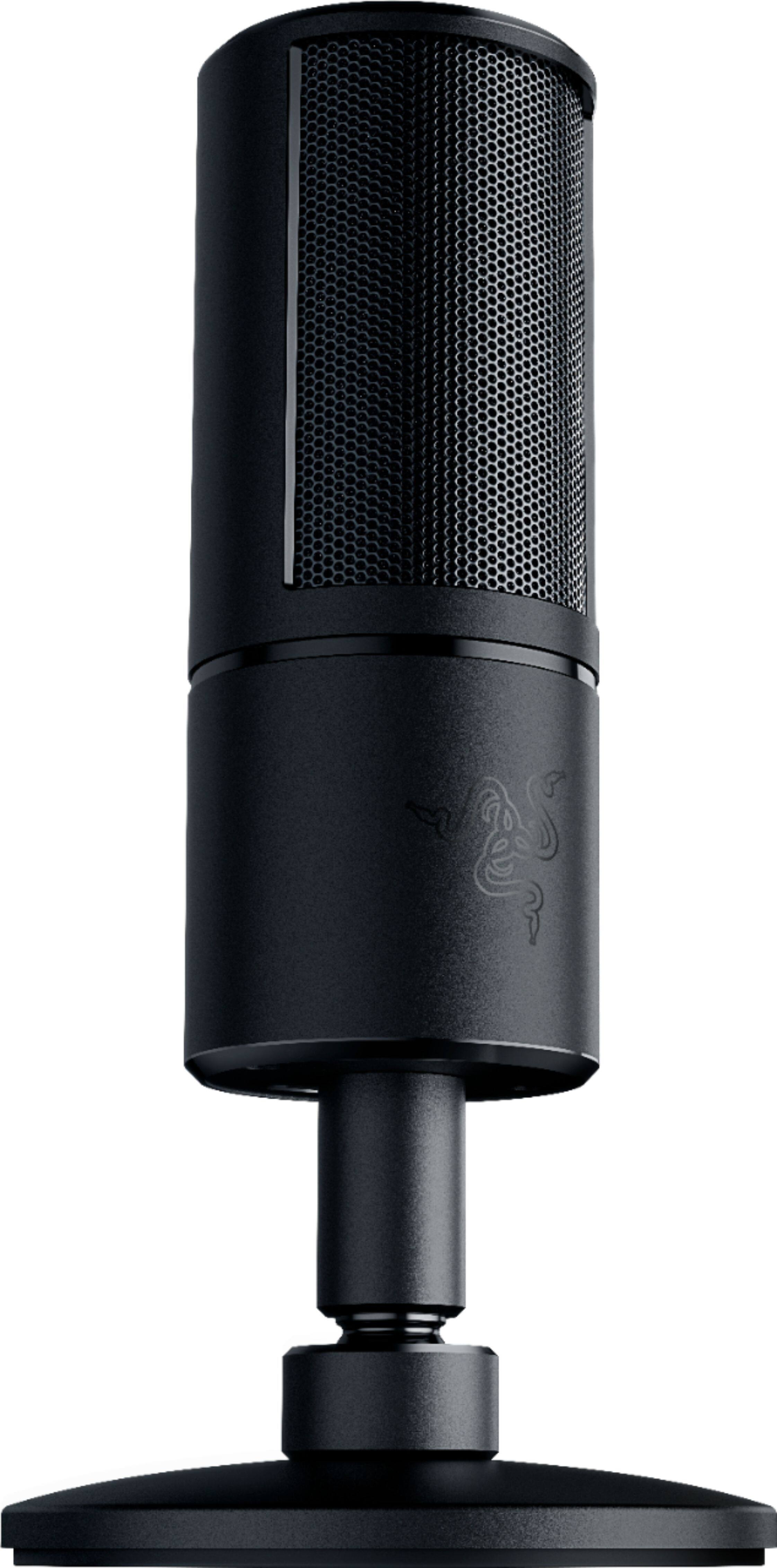 Alt View 13. Razer - Seirēn X USB Super Cardioid Condenser Microphone - Black.