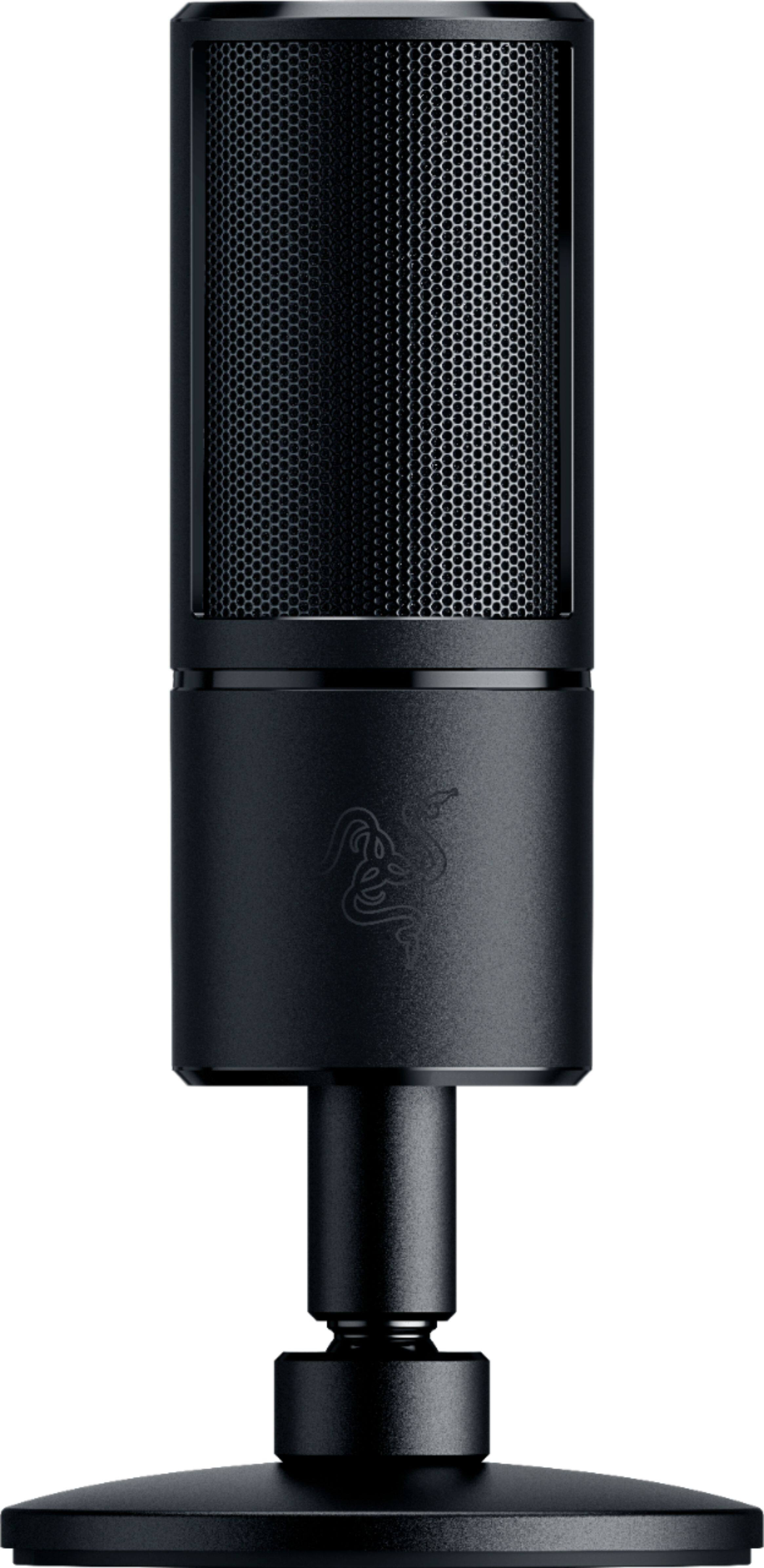 Alt View 14. Razer - Seirēn X USB Super Cardioid Condenser Microphone - Black.