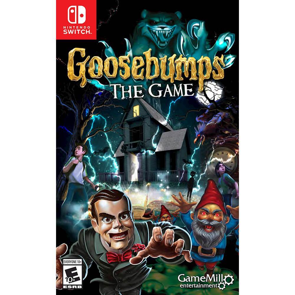 GOOSEBUMPS DEAD OF NIGHT NINTENDO SWITCH GAME SCARE KIDS NEW FACTORY SEALED  860004098607