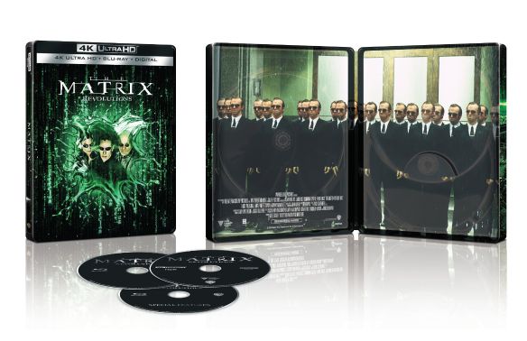 The Matrix Revolutions [SteelBook] [Digital Copy] [4K Ultra HD Blu-ray/Blu-ray] [Only @ Best Buy] [2003] was $31.99 now $16.99 (47.0% off)