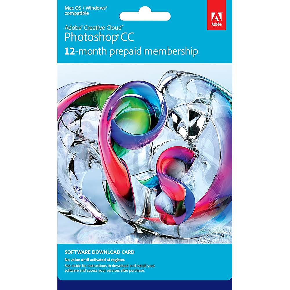 Adobe - Photoshop CC (1-Year Subscription)