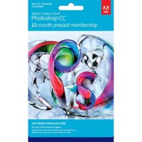 Adobe - Photoshop (1-Year Subscription) - Mac OS, Windows - Front_Zoom