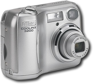 Best Buy: Nikon Coolpix 3.2MP Digital Camera 3200