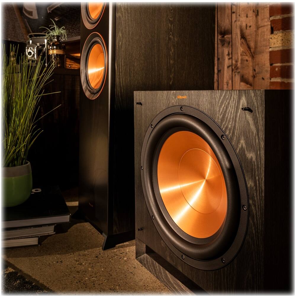 Alt View 14. Klipsch - SPL Series 12" 300W Powered Subwoofer - Ebony.