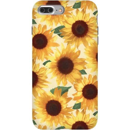 strongfit designers case for apple iphone 7 plus and 8 plus - happy yellow sunflowers strongfit designers case for apple iphone 7 plus and 8 plus - happy yellow sunflowers