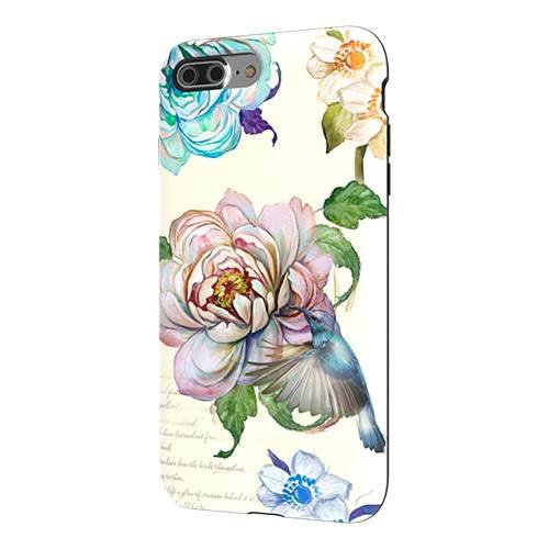 strongfit designers case for apple iphone 7 plus and 8 plus - vintage rose