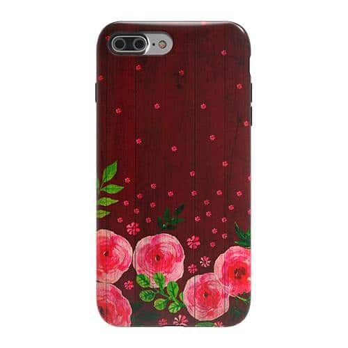 strongfit designers series case for apple iphone 7 plus and 8 plus - pink wood strongfit designers series case for apple iphone 7 plus and 8 plus - pink wood