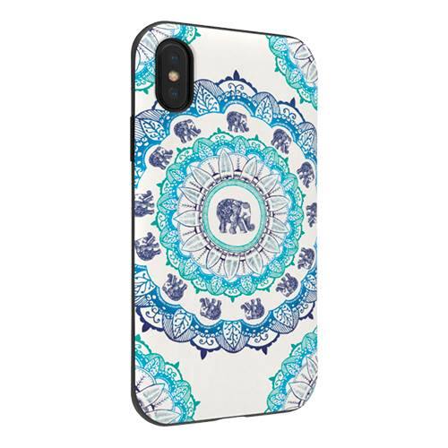 strongfit designers case for apple iphone x and xs - lucky elephant