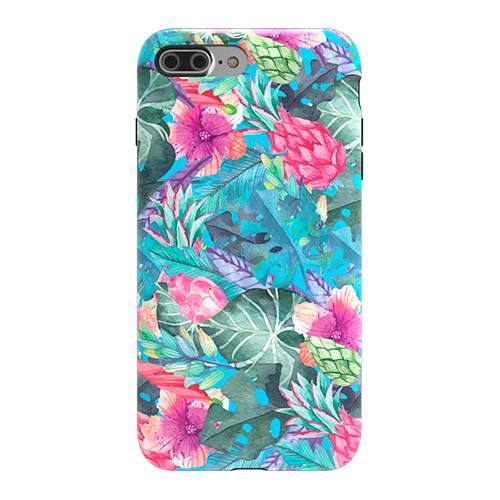 strongfit designers case for apple iphone 7 plus and 8 plus - aquamarine strongfit designers case for apple iphone 7 plus and 8 plus - aquamarine