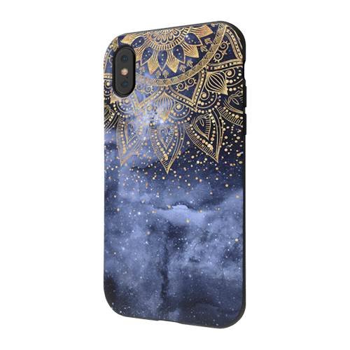 strongfit designers case for apple iphone x and xs - whimsical gold mandala confetti strongfit designers case for apple iphone x and xs - whimsical gold mandala confetti