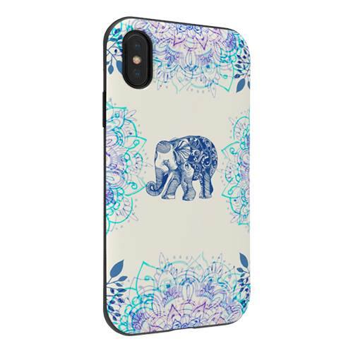 strongfit designers case for apple iphone x and xs - pretty little elephant strongfit designers case for apple iphone x and xs - pretty little elephant